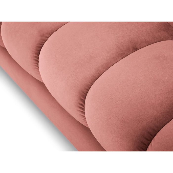 Cosmopolitan Design Bali 3-zitsbank - Roze / Zwarte Poten