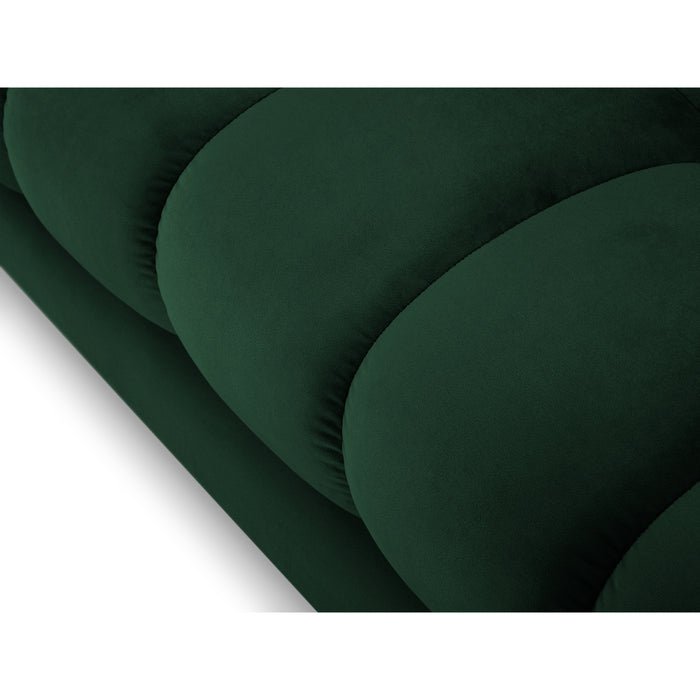 Cosmopolitan Design Bali 3-zitsbank - Flessengroen / Zwart