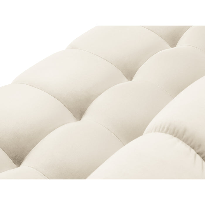Cosmopolitan Design Bali 4-zitsbank - Lichtbeige / Goud