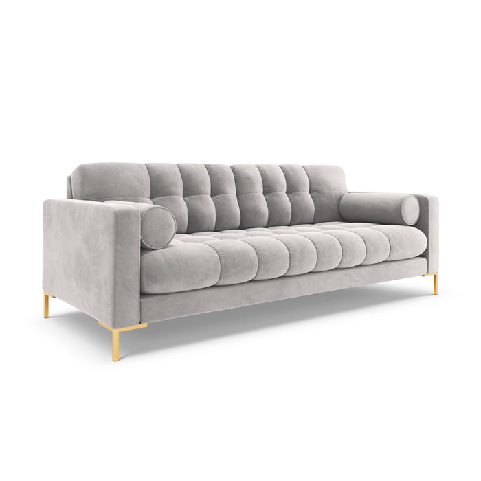 Cosmopolitan Design Bali 4-zitsbank - Zilver / Goud