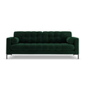 Cosmopolitan Design Bali 4-zitsbank - Flessengroen / Zwart