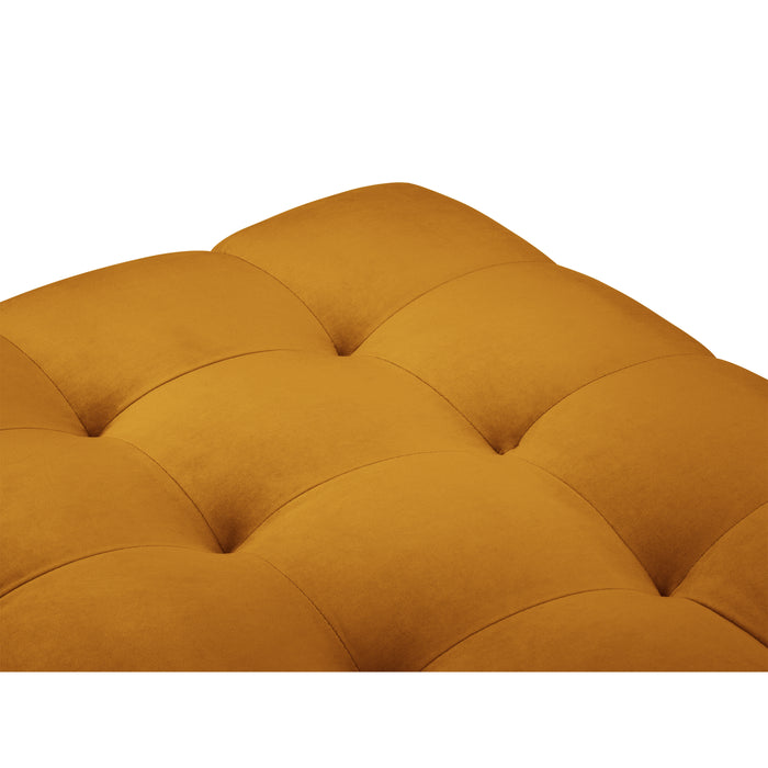 Cosmopolitan Design Bali Hocker - Okergeel / Goud
