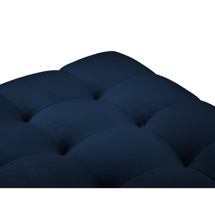 Cosmopolitan Design Bali Hocker - Koningsblauw / Goud
