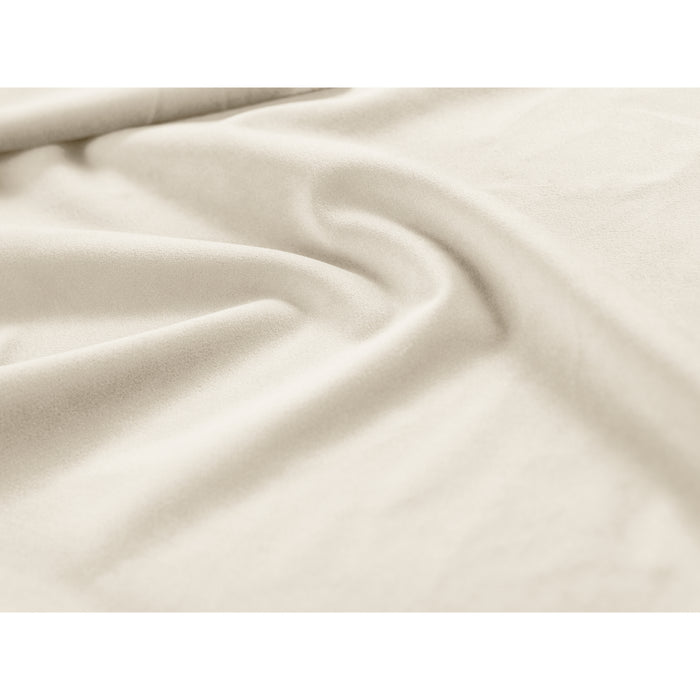 Cosmopolitan Design Bali Hocker - Lichtbeige / Zwart