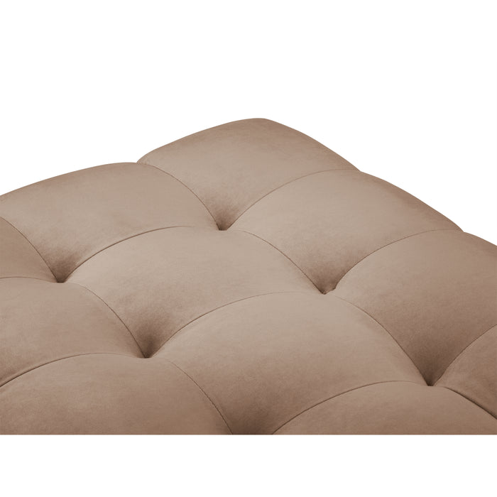 Cosmopolitan Design Bali Hocker - Taupe / Zwart