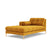 Cosmopolitan Design Bali Chaise Longue Links - Okergeel / Goud