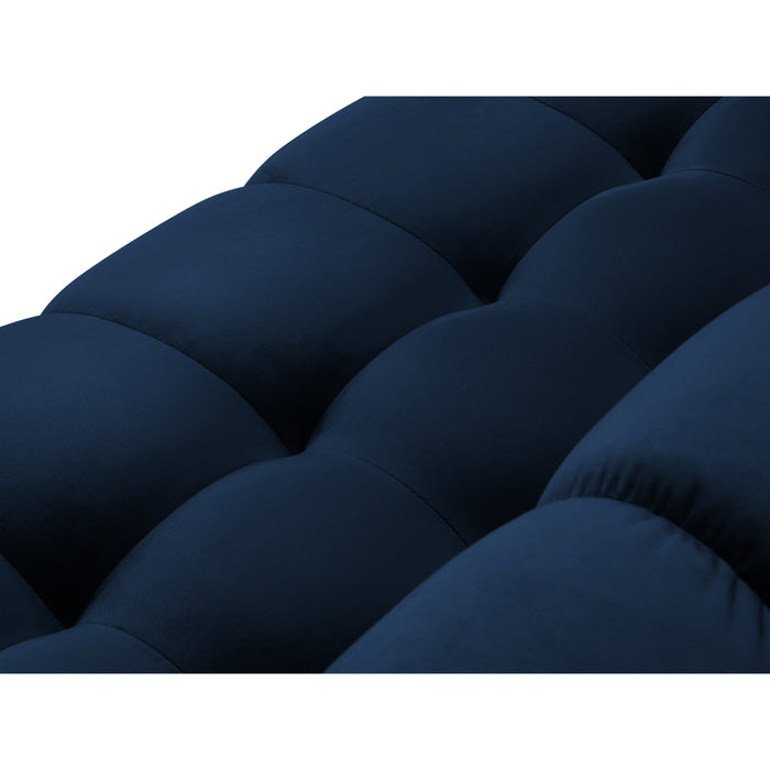 Cosmopolitan Design Bali Hoekbank met Chaise Longue Rechts - Koningsblauw / Goud