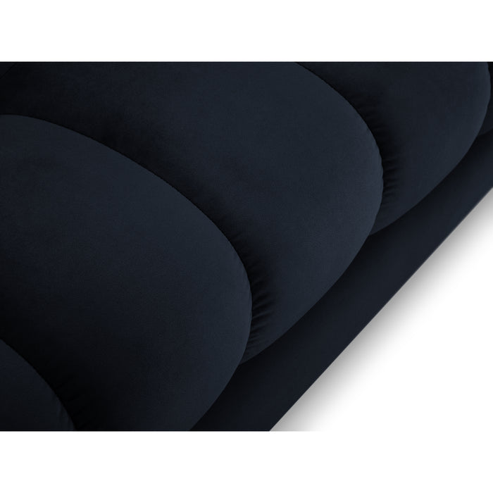 Cosmopolitan Design Bali U-bank - Donkerblauw / Goud