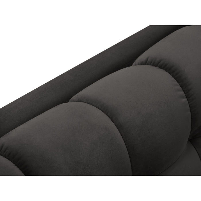 Cosmopolitan Design Bali U-bank - Donkergrijs / Zwart