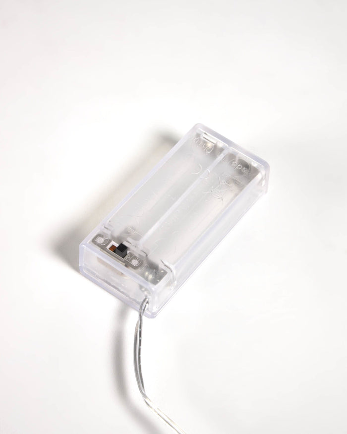 Kave Home - Stelly zwarte kerstverlichting 1,9 m