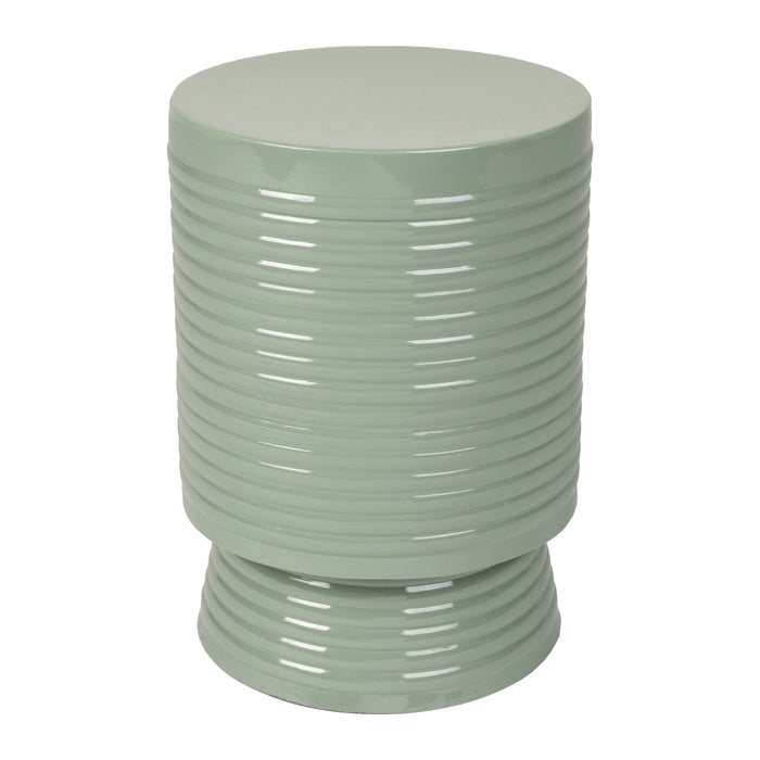 by fonQ Spool Bijzettafel H 36 x Ø 25 cm - Sage