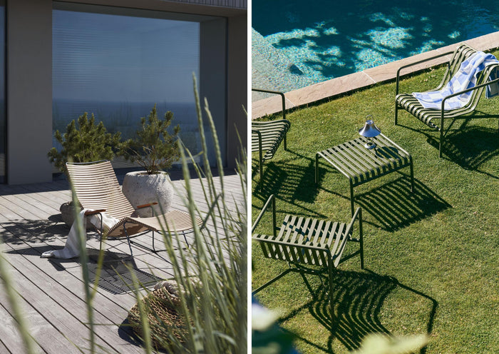 Click Sunrocker ligstoel Pine Green