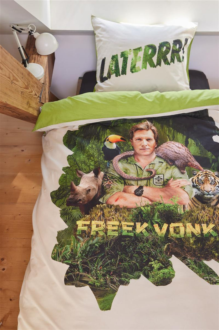 FREEK VONK Laterrr  dekbedovertrek - 140x200 - Zand