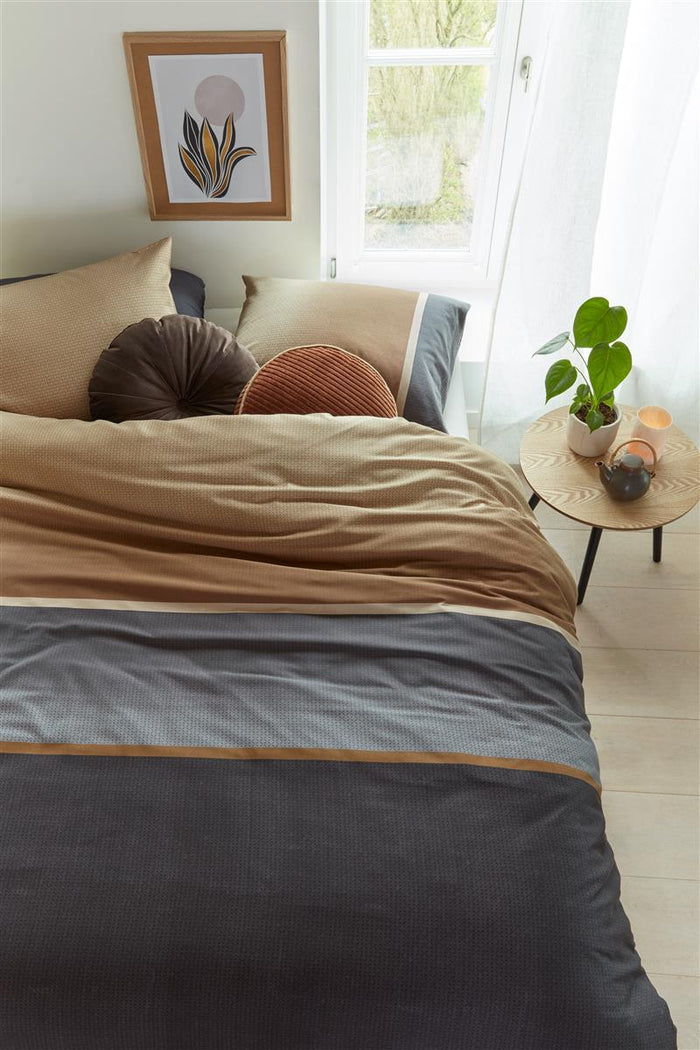 Beddinghouse Aiden  dekbedovertrek - 200x200|220 - Grijs