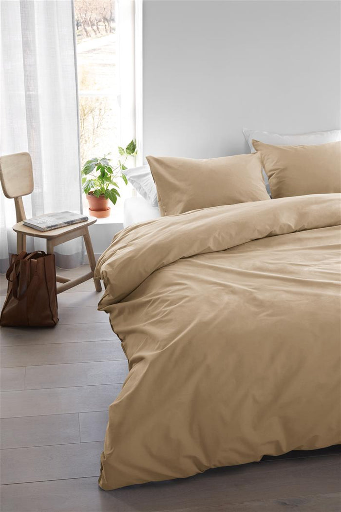 Beddinghouse Organic Basic  dekbedovertrek - 240x200|220 - Goud