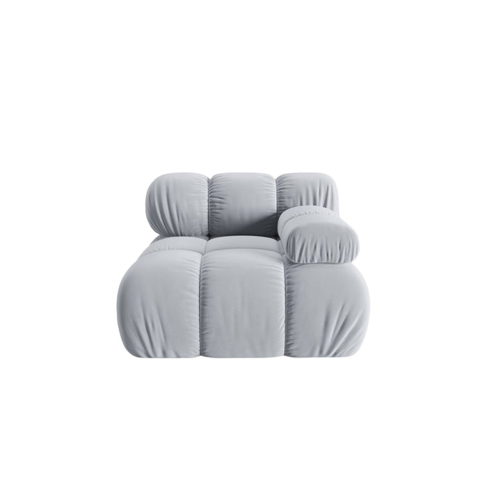 Milo Casa Tropea Modulair Bank Element - Hoek Rechts - Lichtblauw