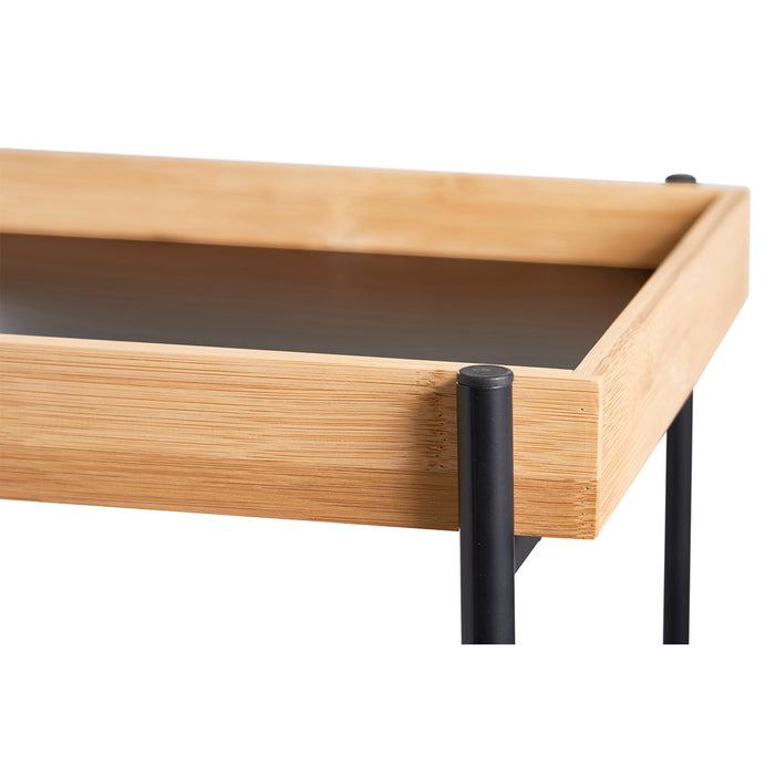 Lisomme Soof houten keukentrolley bamboe - 45 x 38 cm