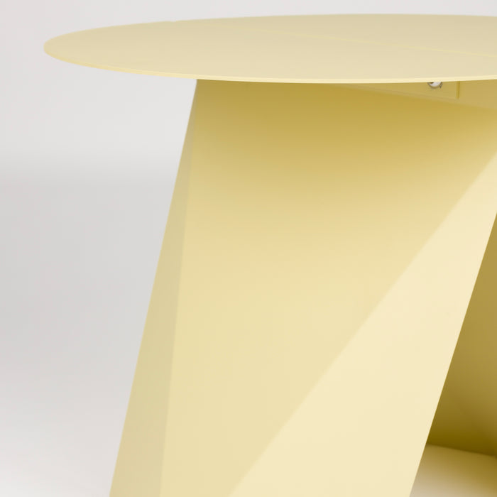 Zuiver x fonQ Foldy Bijzettafel - Lemon