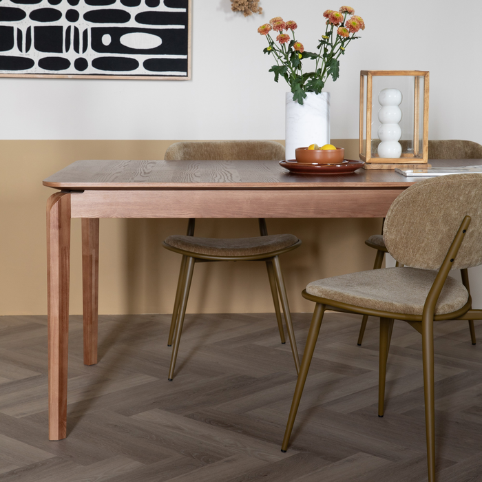 Zuiver x fonQ Scout Eettafel - 180 x 90 - Walnoot