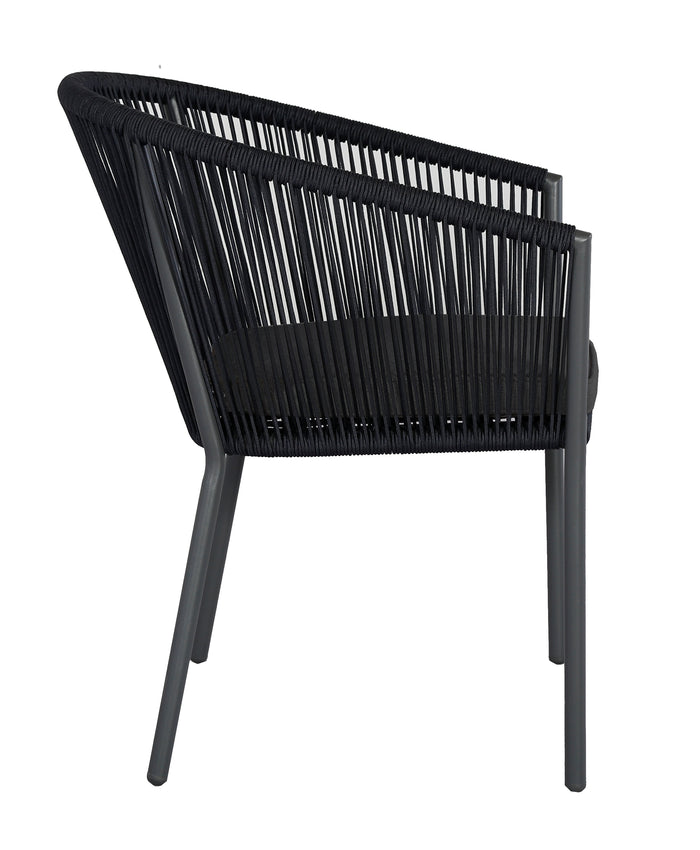 by fonQ Strain Tuinstoel - Zwart