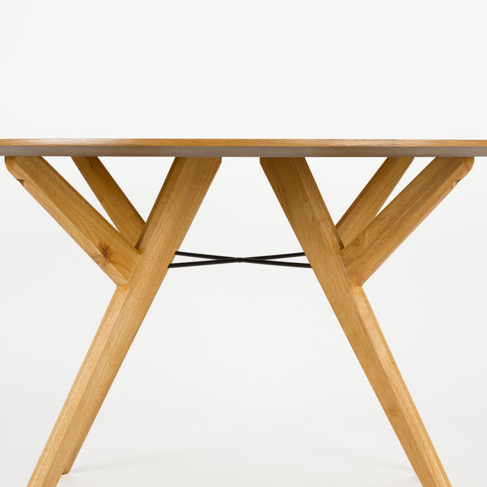 Zuiver x fonQ Ijver Eettafel - Ø 120 - Eiken