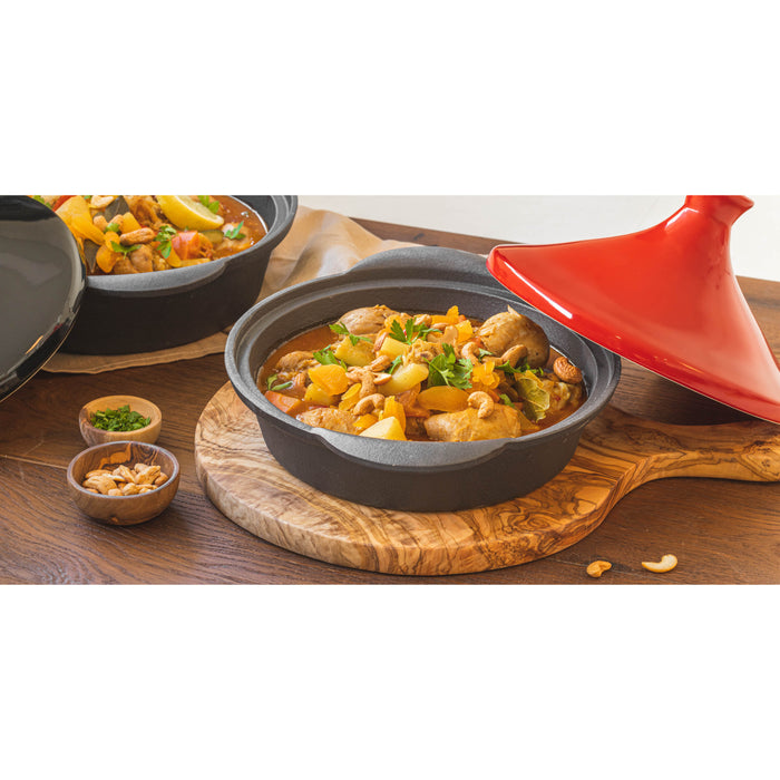 Jay Hill Serveerplank | Pizzaplank Tunea - Olijfhout - ø 30 cm