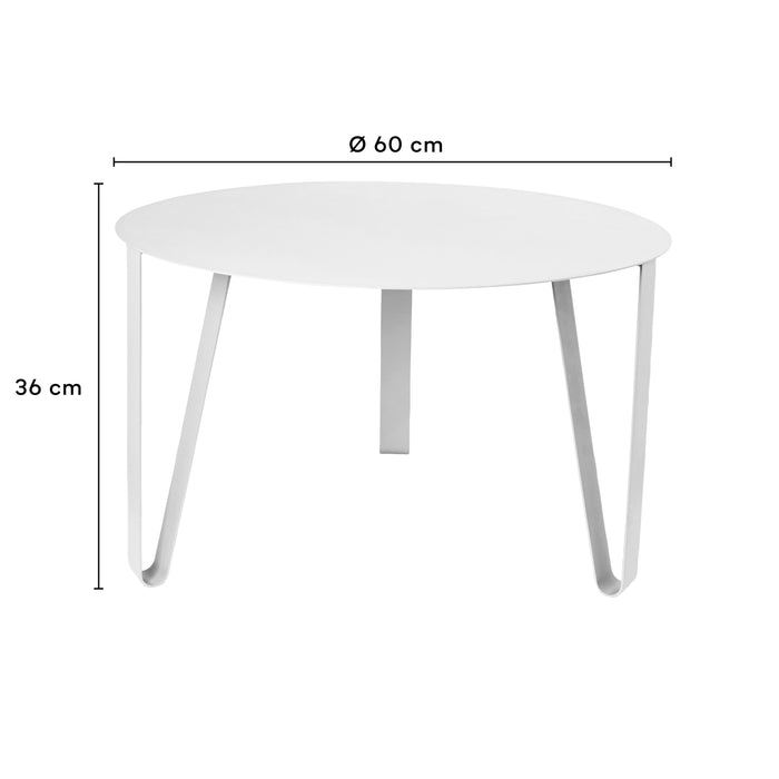 by fonQ Clip Bijzettafel Ø 60 cm - Sage