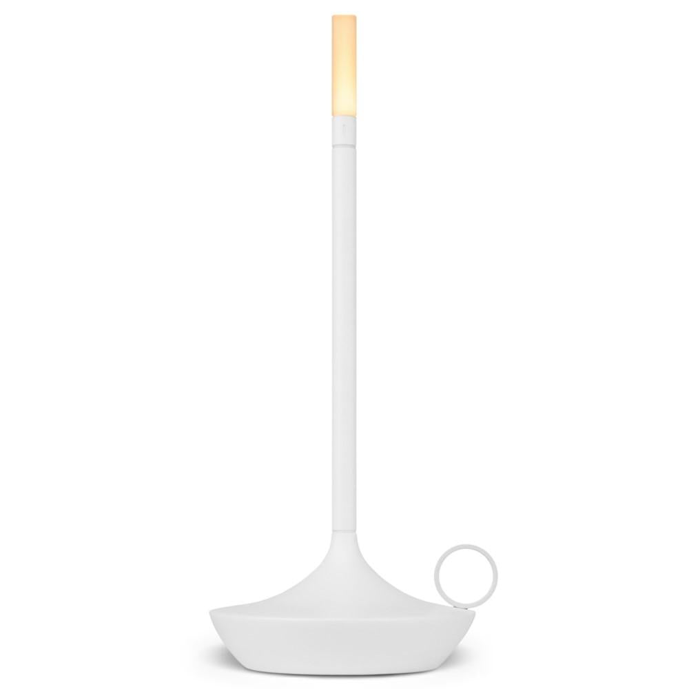 Graypants Wick tafellamp LED oplaadbaar wit