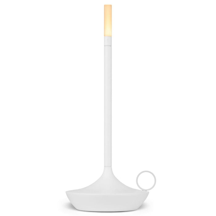 Graypants Wick tafellamp LED oplaadbaar wit