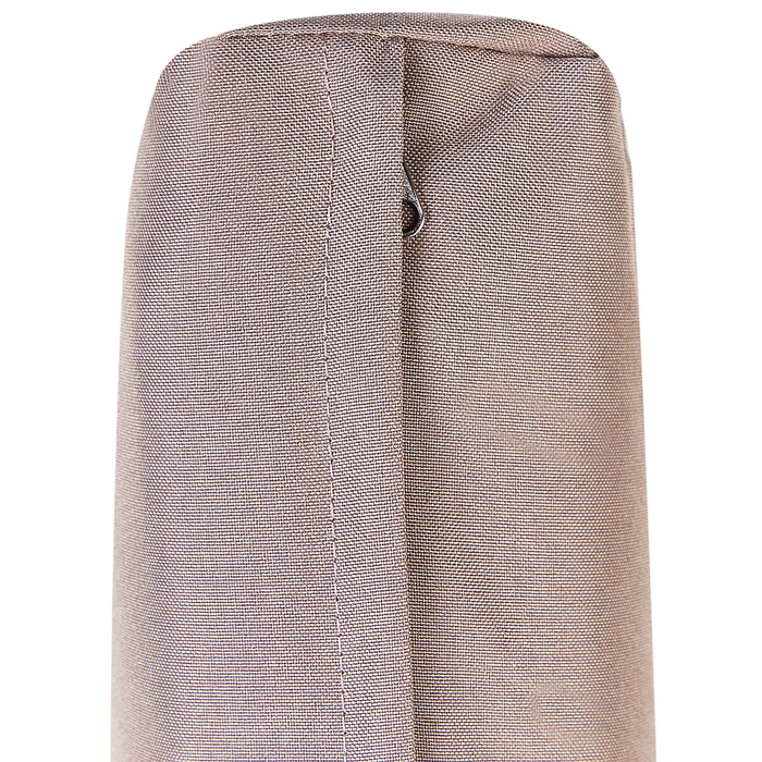 Beliani - CERRETO - Hoekmodule tuin - Taupe - Bamboe