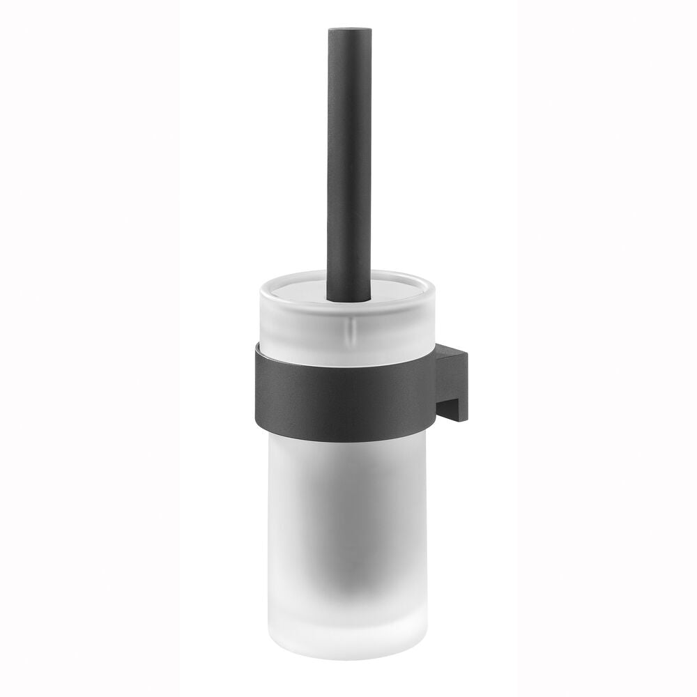 Tiger Bold Toiletborstel met Houder - Zwart