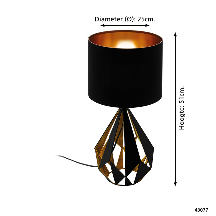 EGLO Carlton 5 Tafellamp