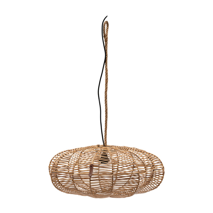 Riviera Maison Hanglamp gevlochten Rotan, Handgemaakt - Zizi - Naturel