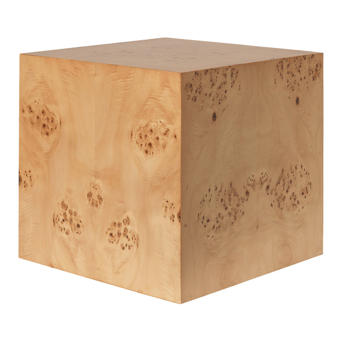 ferm LIVING Burl Bijzettafel Pillaar - Naturel