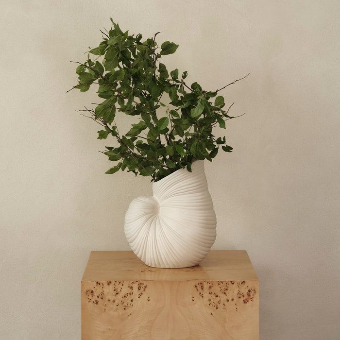ferm LIVING Shell Pot Vaas - Off-White