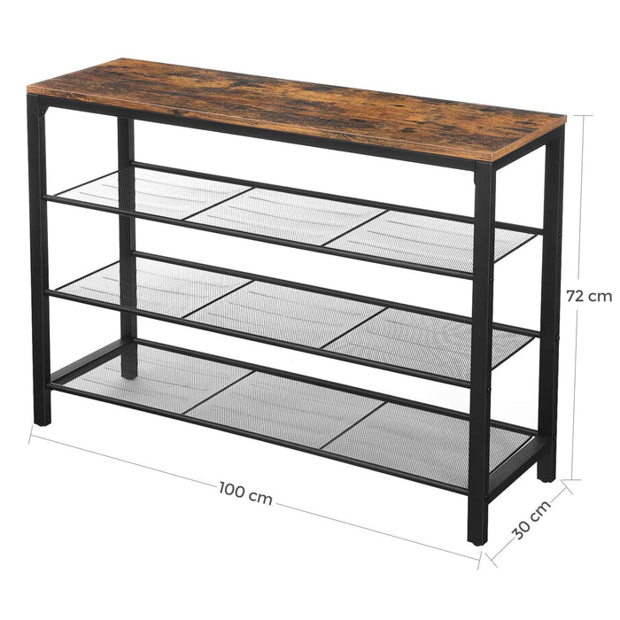 ACAZA Schoenenrek Vintage bruin