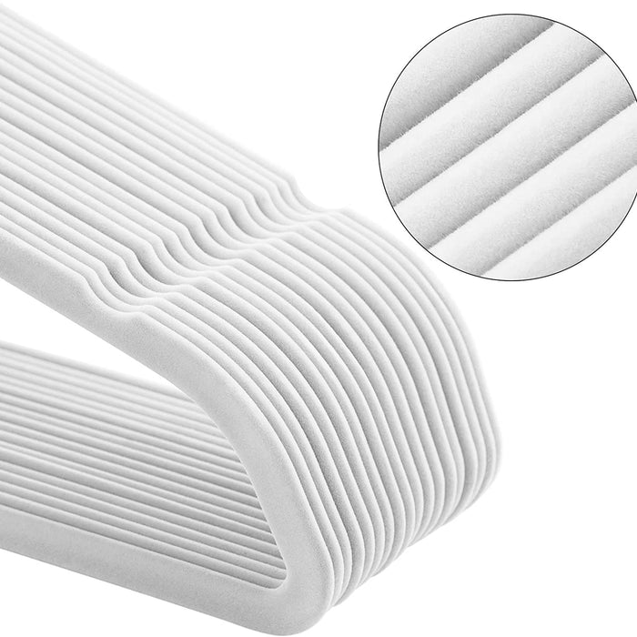 ACAZA Kledinghanger Wit  - 50 st.