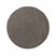 Tapeso Rond vloerkleed hoogpolig effen Classic - donkergrijs - 120 cm