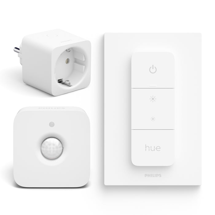 Philips Hue Combipack Smart Plug NL Bewegingssensor & Dimmer Switch