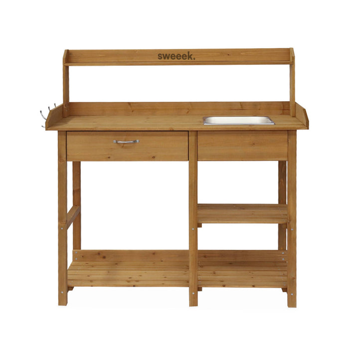 sweeek - Houten pottafel