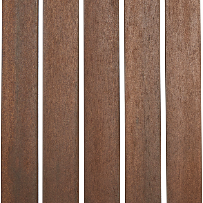 Beliani-SASSARI -Tuinstoel set van 8-Donkerhout|Blauw|Wit-Acaciahout