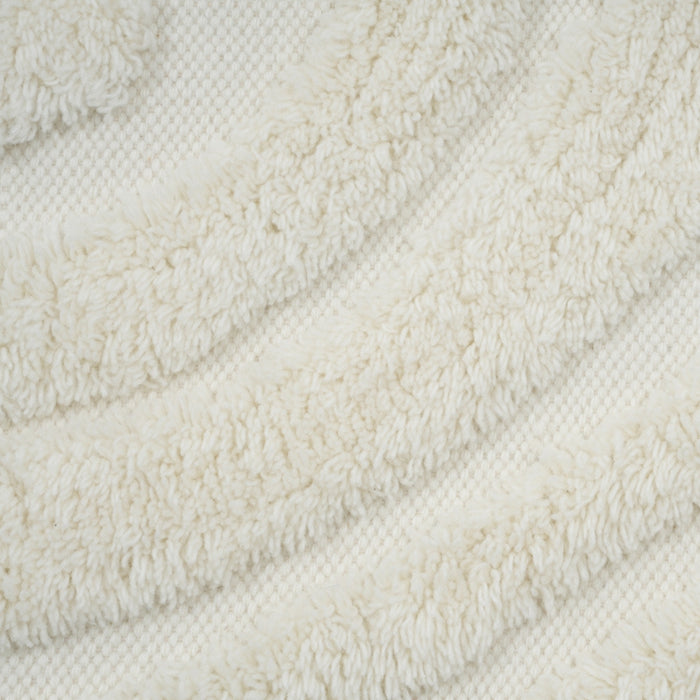 Giga Meubel - Vloerkleed Organisch - Beige Katoen - 200x300x2cm - Noah