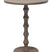 Giga Meubel - Bijzettafel Rond - Metaal Taupe - 40x40x51,5cm - Fiene