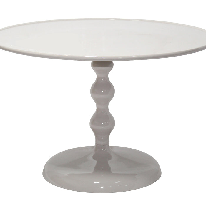Giga Meubel - Salontafel Rond - Beige Glans - 59x59x38,5cm - Carien