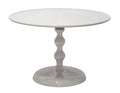 Giga Meubel - Salontafel Rond - Beige Glans - 59x59x38,5cm - Carien