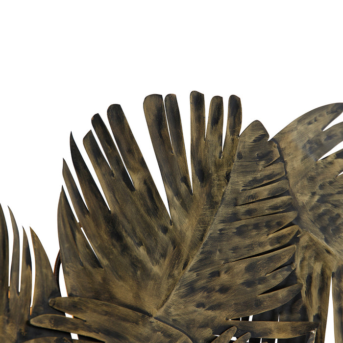 QAZQA Art Deco wandlamp antiek goud 105 cm 2-lichts - Lauf