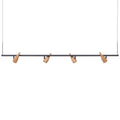 Hollands Licht Timber Line 4 hanglamp LED eiken