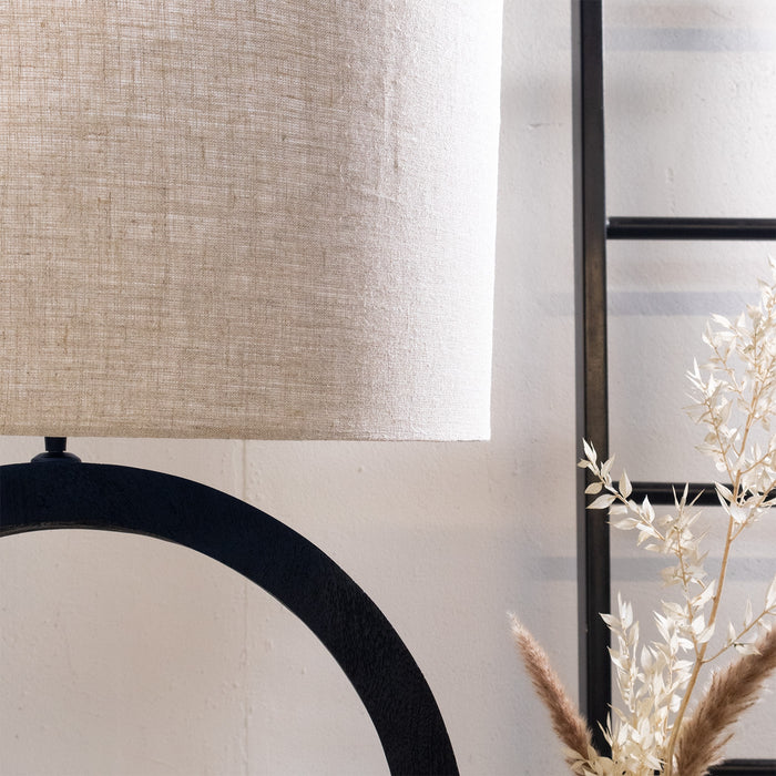 Giga Meubel - Tafellamp Zwart - 55cm - Tafellamp Nils