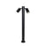 QAZQA Staande buitenlamp zwart 80 cm IP44 verstelbaar 2-lichts - Duo