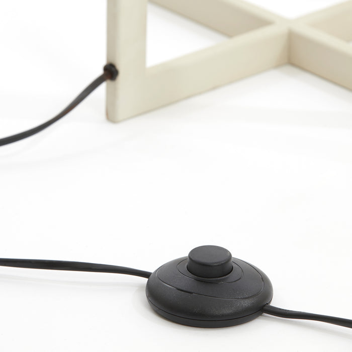 Light & Living Light&living Vloerlamp 30x30x140 cm MACE crème